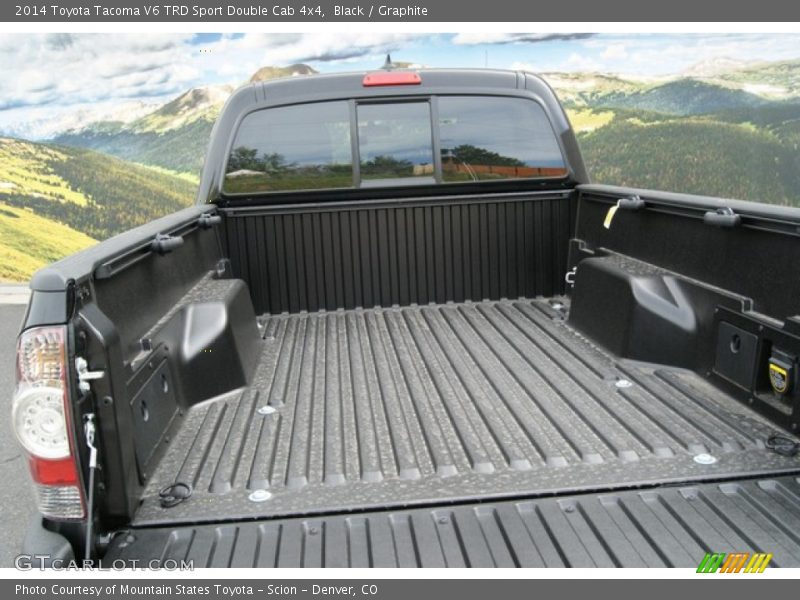 Black / Graphite 2014 Toyota Tacoma V6 TRD Sport Double Cab 4x4