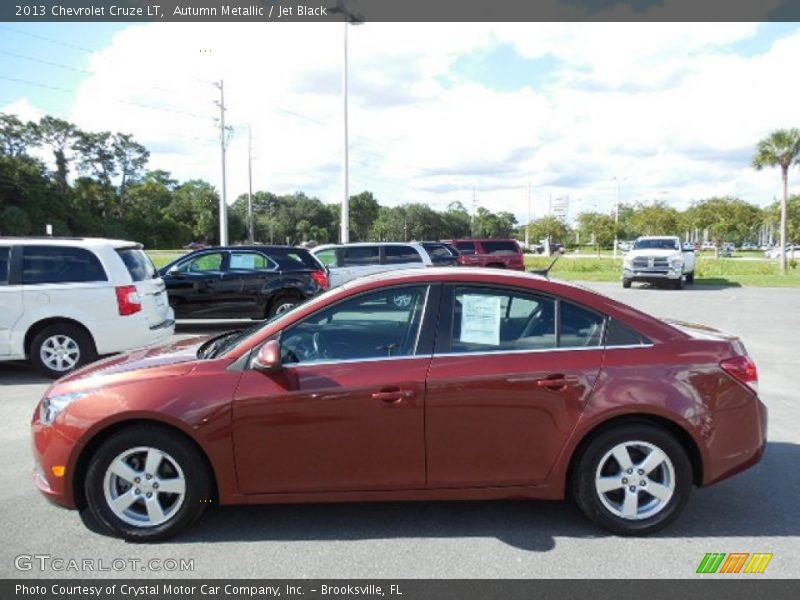 Autumn Metallic / Jet Black 2013 Chevrolet Cruze LT