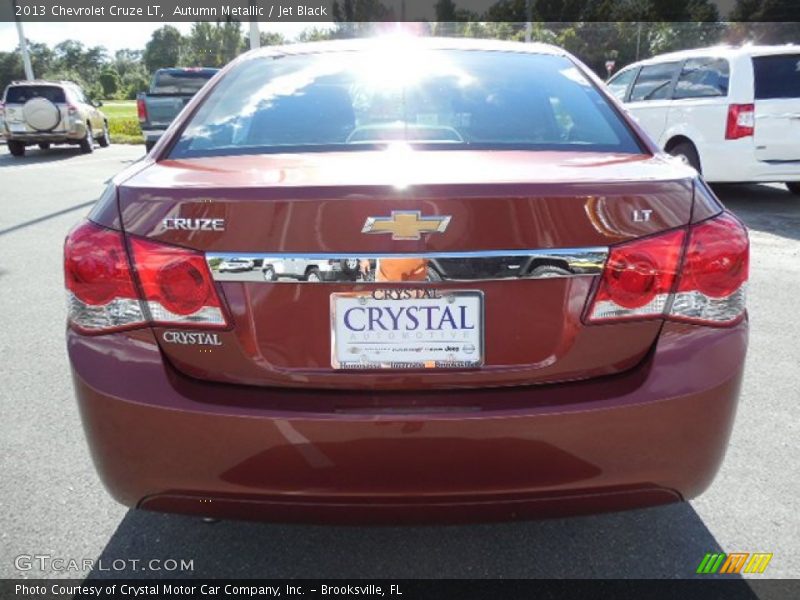 Autumn Metallic / Jet Black 2013 Chevrolet Cruze LT