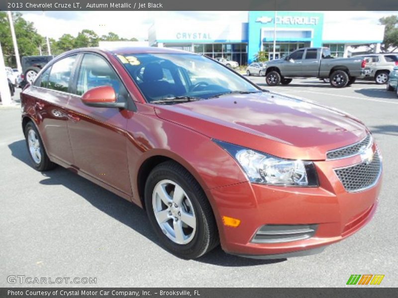 Autumn Metallic / Jet Black 2013 Chevrolet Cruze LT