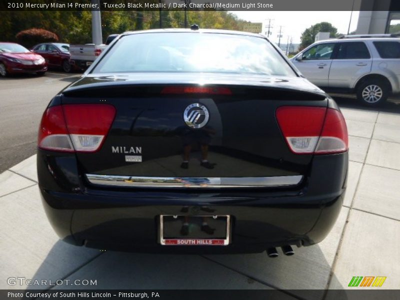 Tuxedo Black Metallic / Dark Charcoal/Medium Light Stone 2010 Mercury Milan I4 Premier