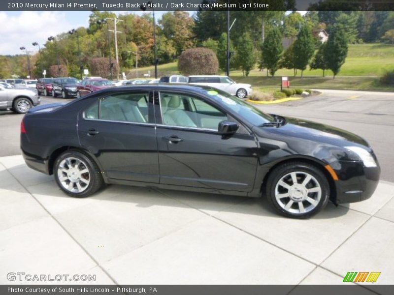 Tuxedo Black Metallic / Dark Charcoal/Medium Light Stone 2010 Mercury Milan I4 Premier