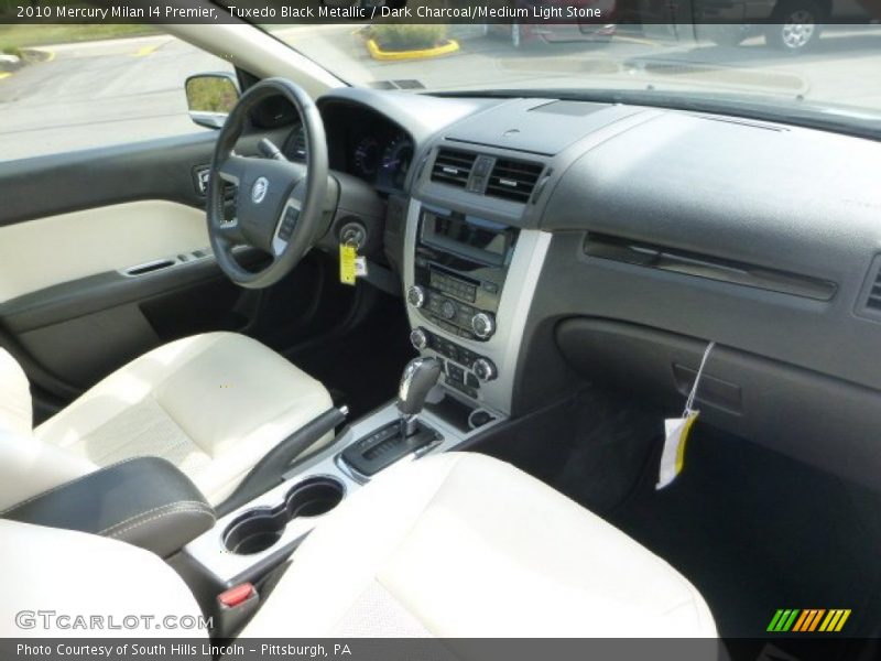 Tuxedo Black Metallic / Dark Charcoal/Medium Light Stone 2010 Mercury Milan I4 Premier