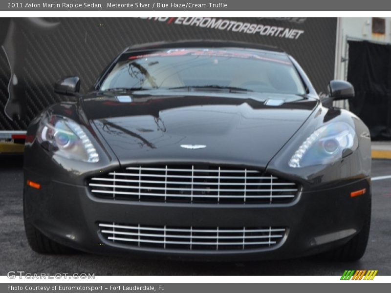 Meteorite Silver / Blue Haze/Cream Truffle 2011 Aston Martin Rapide Sedan