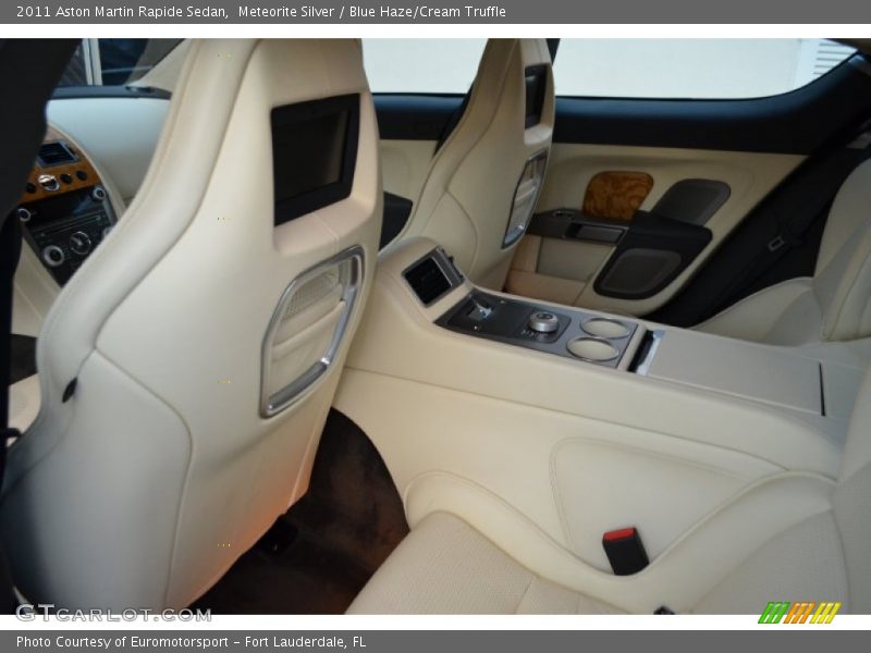 Rear Seat of 2011 Rapide Sedan