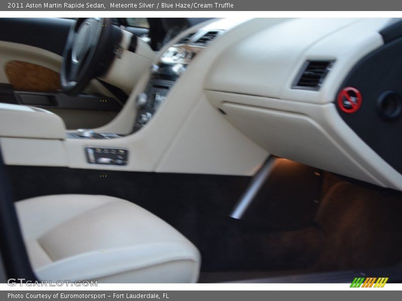 Meteorite Silver / Blue Haze/Cream Truffle 2011 Aston Martin Rapide Sedan