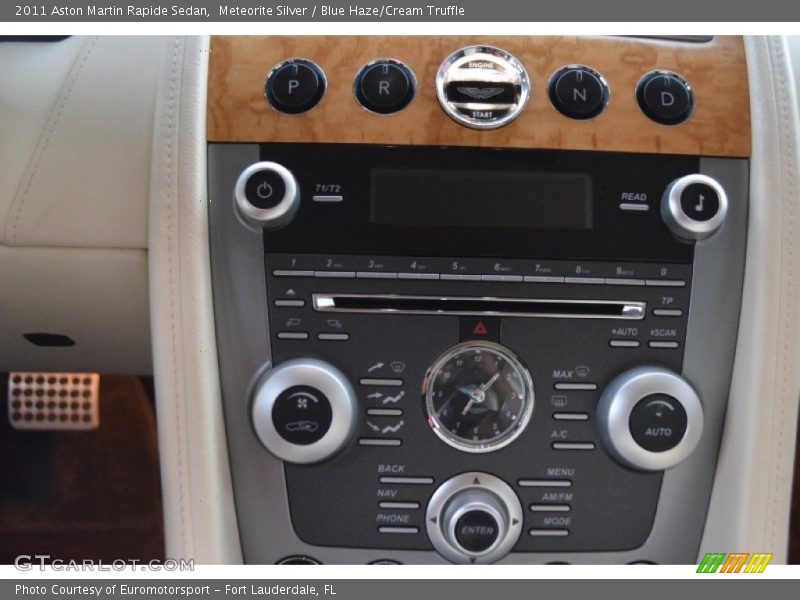 Controls of 2011 Rapide Sedan