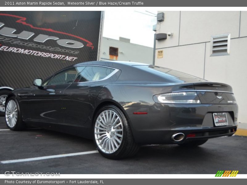 Meteorite Silver / Blue Haze/Cream Truffle 2011 Aston Martin Rapide Sedan