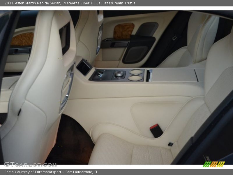 Rear Seat of 2011 Rapide Sedan