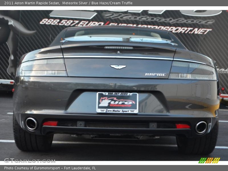 Meteorite Silver / Blue Haze/Cream Truffle 2011 Aston Martin Rapide Sedan