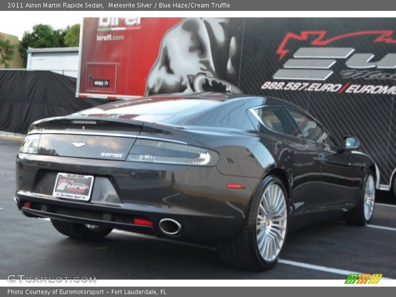Meteorite Silver / Blue Haze/Cream Truffle 2011 Aston Martin Rapide Sedan