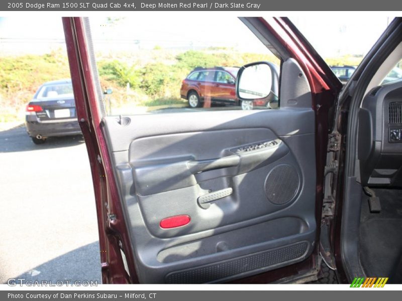 Deep Molten Red Pearl / Dark Slate Gray 2005 Dodge Ram 1500 SLT Quad Cab 4x4