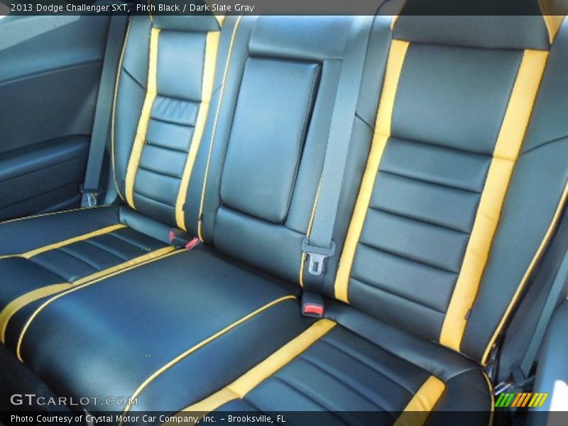 Pitch Black / Dark Slate Gray 2013 Dodge Challenger SXT
