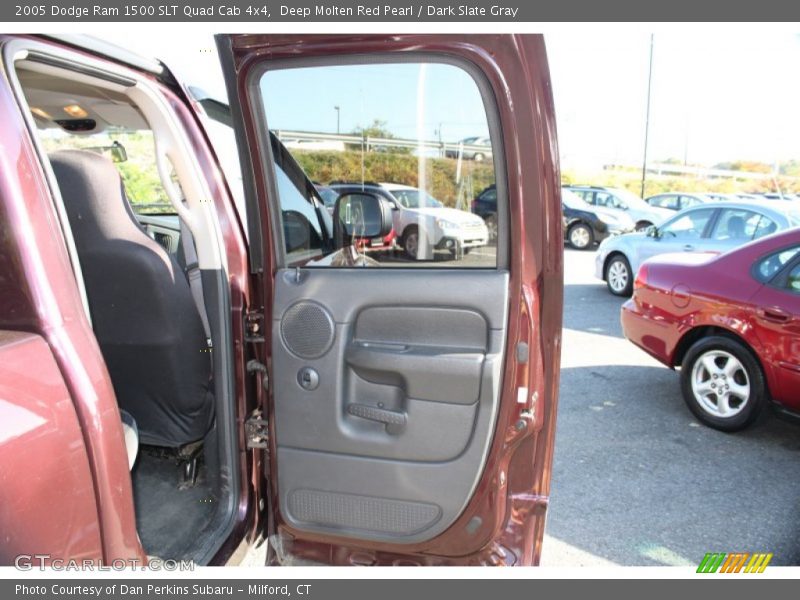 Deep Molten Red Pearl / Dark Slate Gray 2005 Dodge Ram 1500 SLT Quad Cab 4x4