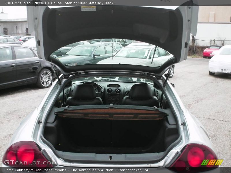 Sterling Silver Metallic / Black 2001 Mitsubishi Eclipse GT Coupe