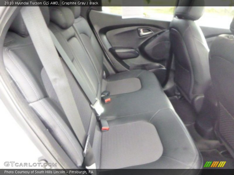 Graphite Gray / Black 2010 Hyundai Tucson GLS AWD