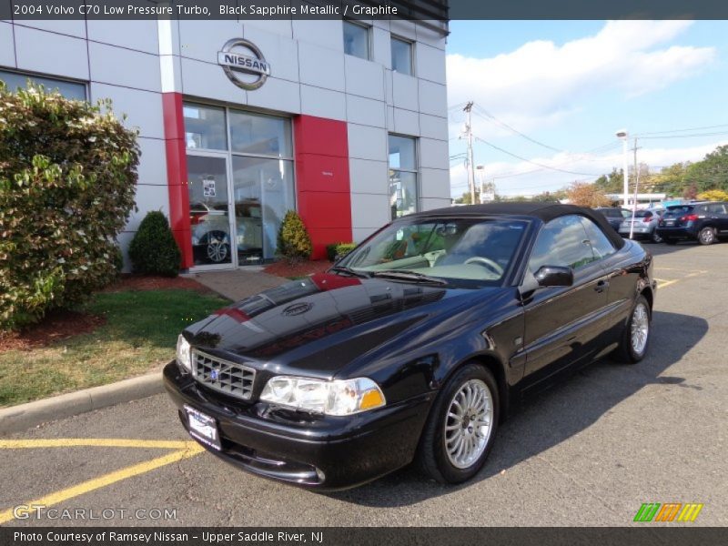 Black Sapphire Metallic / Graphite 2004 Volvo C70 Low Pressure Turbo