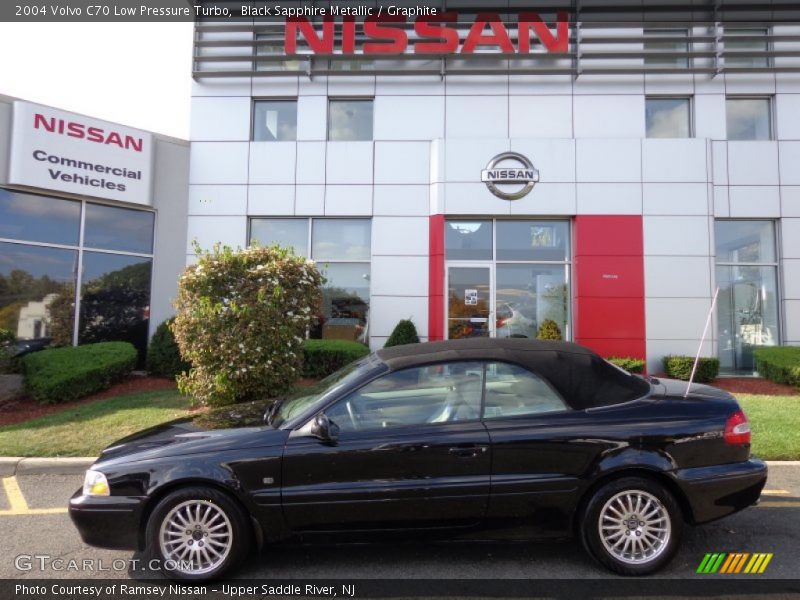 Black Sapphire Metallic / Graphite 2004 Volvo C70 Low Pressure Turbo