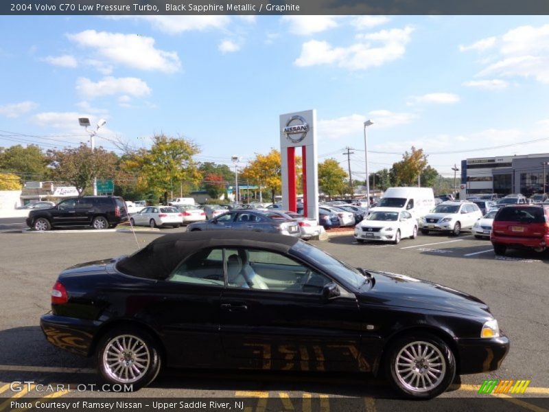 Black Sapphire Metallic / Graphite 2004 Volvo C70 Low Pressure Turbo