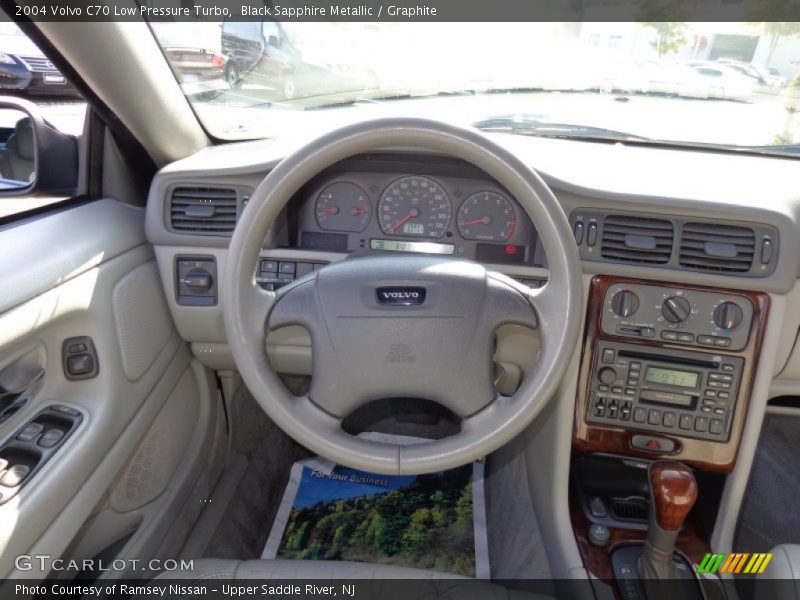 Black Sapphire Metallic / Graphite 2004 Volvo C70 Low Pressure Turbo