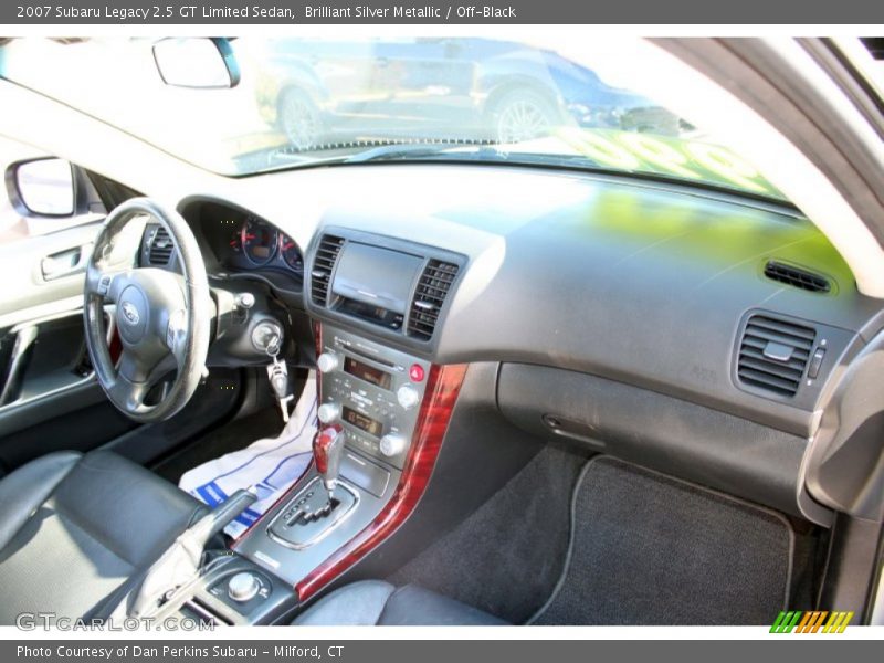 Brilliant Silver Metallic / Off-Black 2007 Subaru Legacy 2.5 GT Limited Sedan