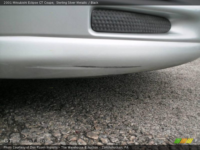 Sterling Silver Metallic / Black 2001 Mitsubishi Eclipse GT Coupe