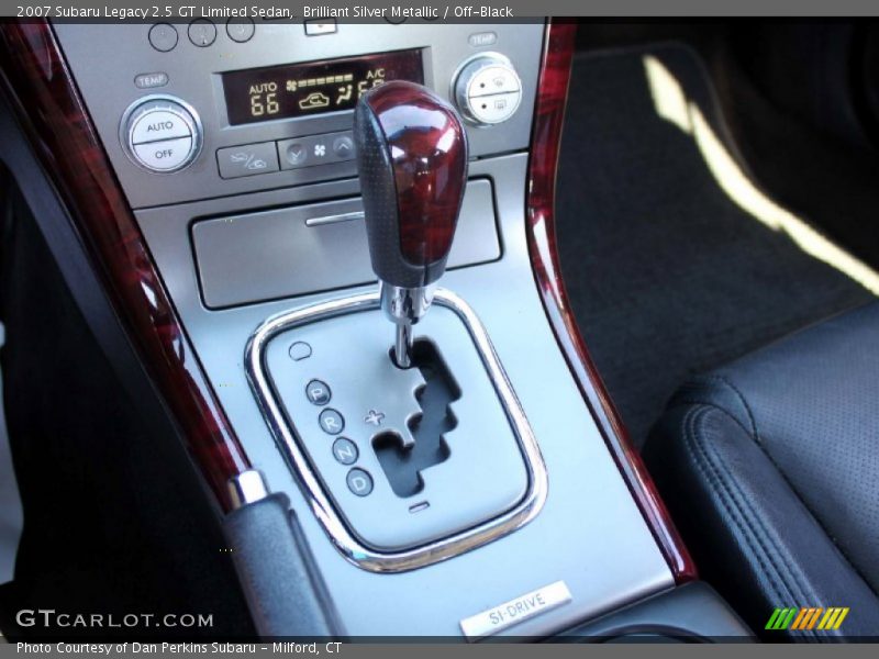 Brilliant Silver Metallic / Off-Black 2007 Subaru Legacy 2.5 GT Limited Sedan