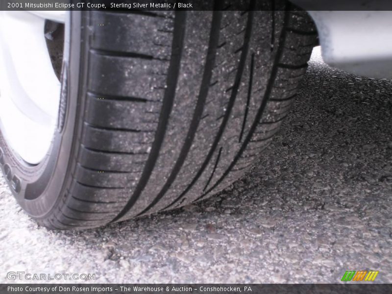 Sterling Silver Metallic / Black 2001 Mitsubishi Eclipse GT Coupe