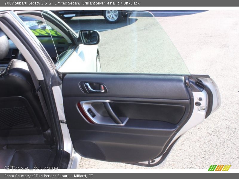 Brilliant Silver Metallic / Off-Black 2007 Subaru Legacy 2.5 GT Limited Sedan
