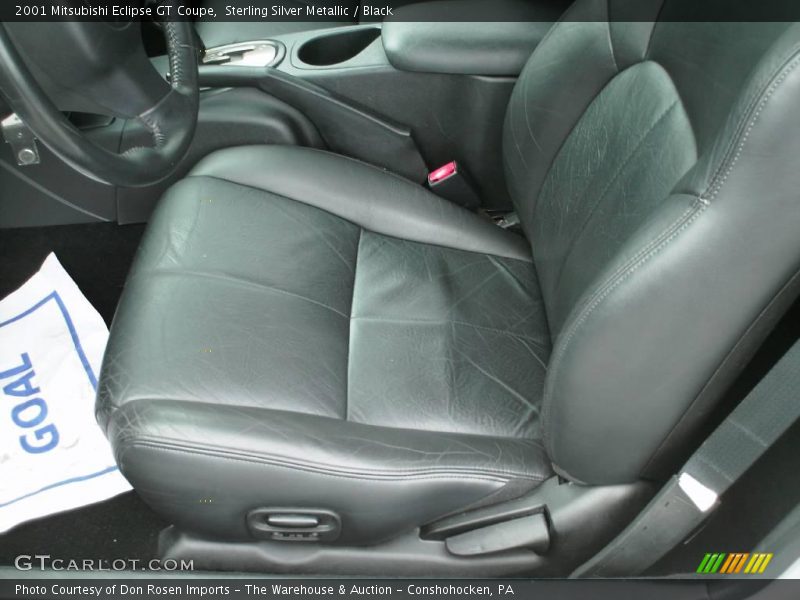 Sterling Silver Metallic / Black 2001 Mitsubishi Eclipse GT Coupe
