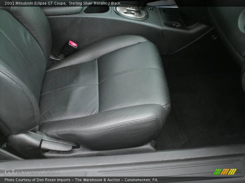 Sterling Silver Metallic / Black 2001 Mitsubishi Eclipse GT Coupe