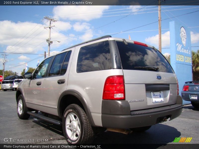 Silver Birch Metallic / Graphite Grey 2003 Ford Explorer XLS