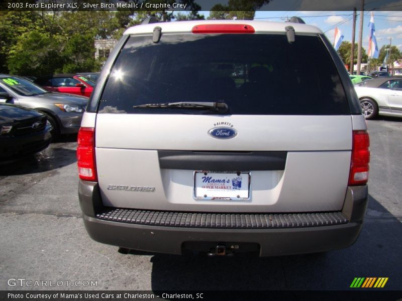 Silver Birch Metallic / Graphite Grey 2003 Ford Explorer XLS