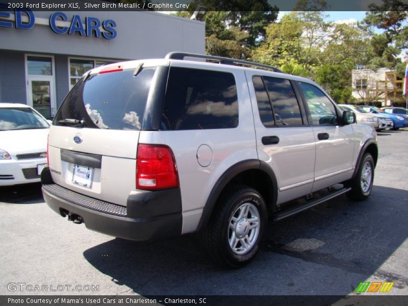 Silver Birch Metallic / Graphite Grey 2003 Ford Explorer XLS