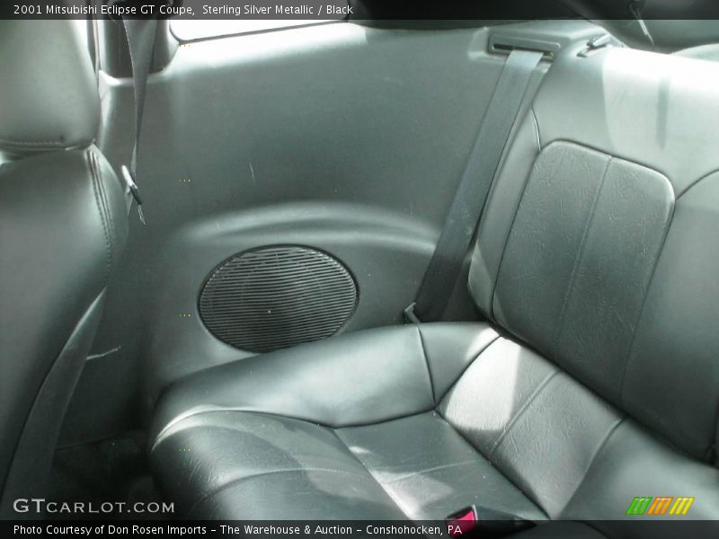 Sterling Silver Metallic / Black 2001 Mitsubishi Eclipse GT Coupe