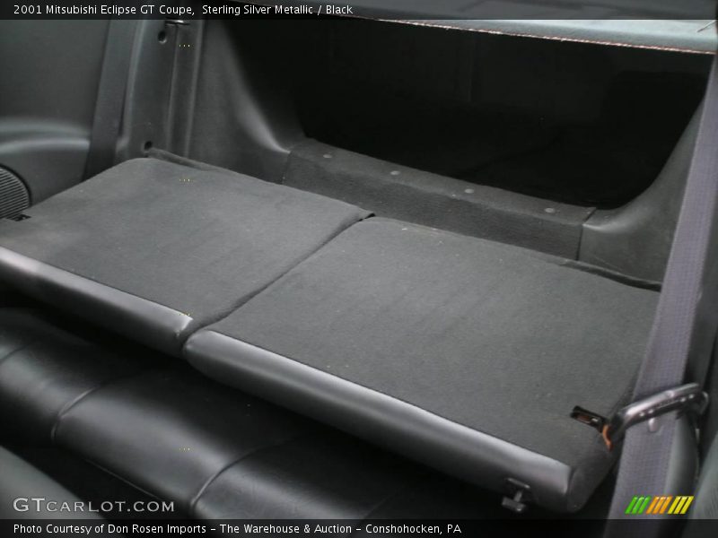 Sterling Silver Metallic / Black 2001 Mitsubishi Eclipse GT Coupe