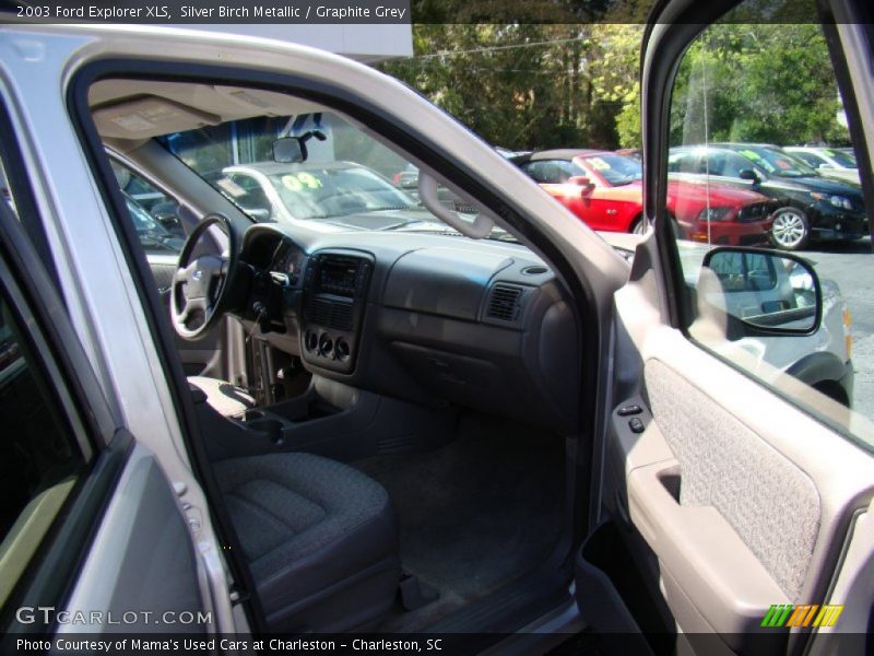 Silver Birch Metallic / Graphite Grey 2003 Ford Explorer XLS