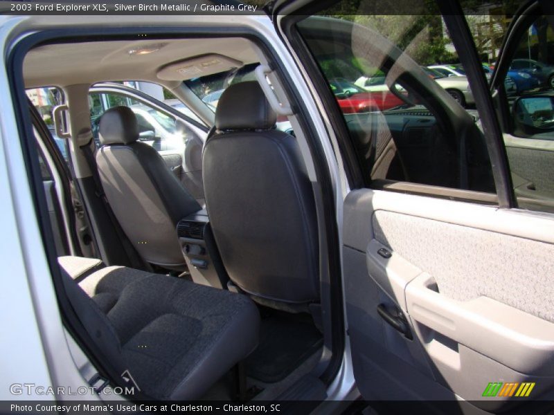 Silver Birch Metallic / Graphite Grey 2003 Ford Explorer XLS