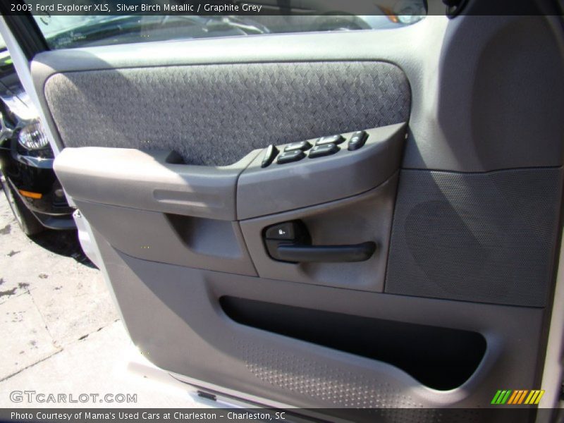 Silver Birch Metallic / Graphite Grey 2003 Ford Explorer XLS