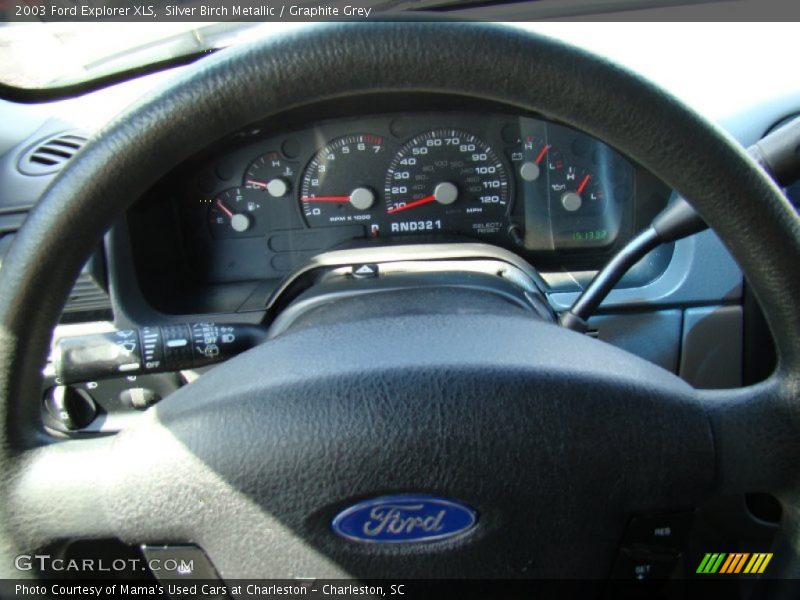 Silver Birch Metallic / Graphite Grey 2003 Ford Explorer XLS
