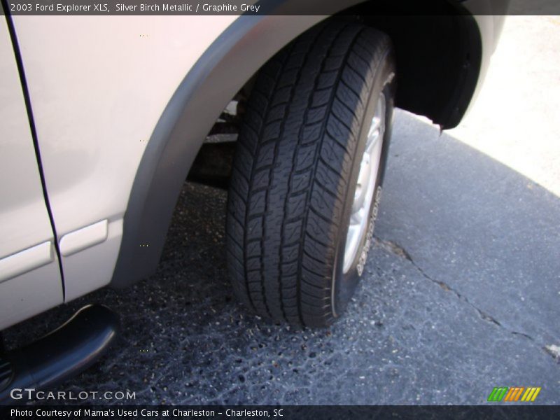 Silver Birch Metallic / Graphite Grey 2003 Ford Explorer XLS