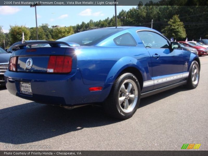 Vista Blue Metallic / Light Graphite 2006 Ford Mustang V6 Premium Coupe