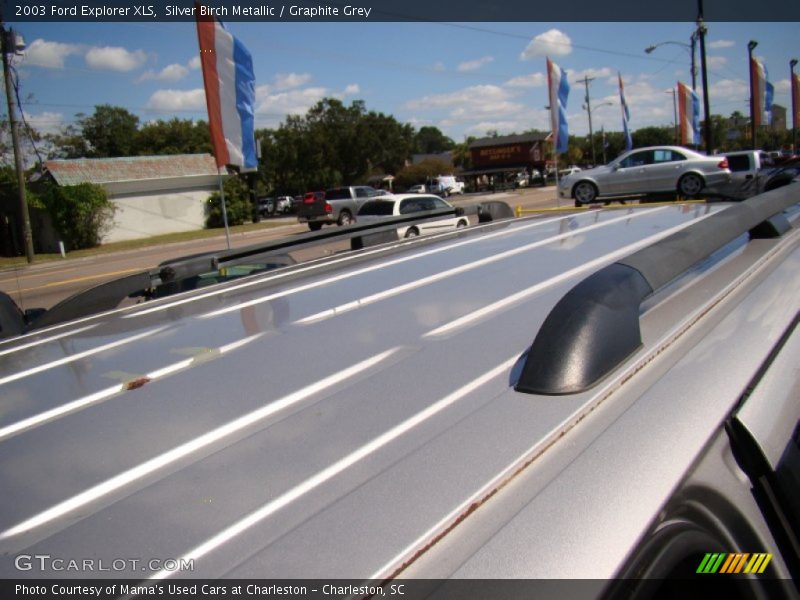 Silver Birch Metallic / Graphite Grey 2003 Ford Explorer XLS