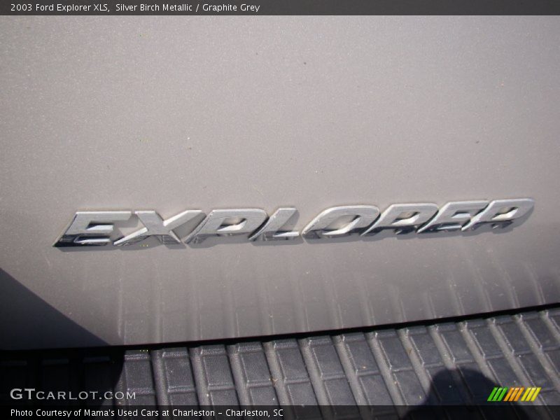 Silver Birch Metallic / Graphite Grey 2003 Ford Explorer XLS