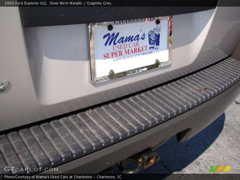 Silver Birch Metallic / Graphite Grey 2003 Ford Explorer XLS