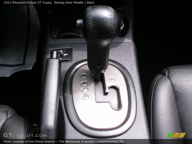Sterling Silver Metallic / Black 2001 Mitsubishi Eclipse GT Coupe