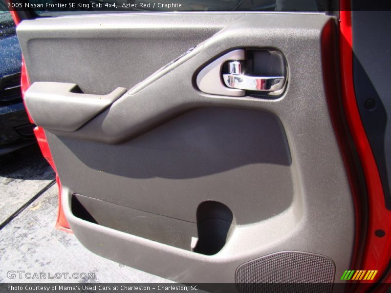 Aztec Red / Graphite 2005 Nissan Frontier SE King Cab 4x4