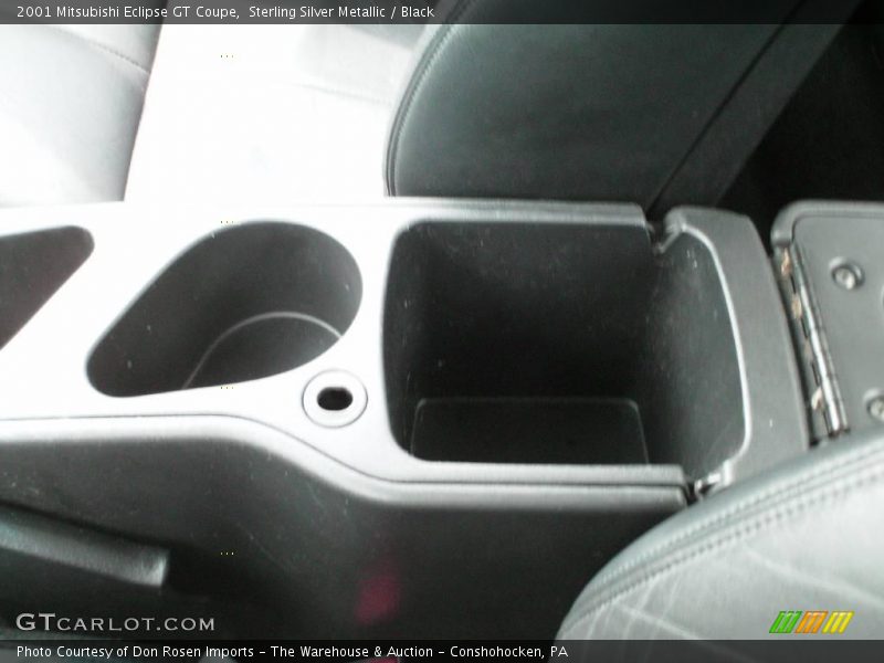 Sterling Silver Metallic / Black 2001 Mitsubishi Eclipse GT Coupe
