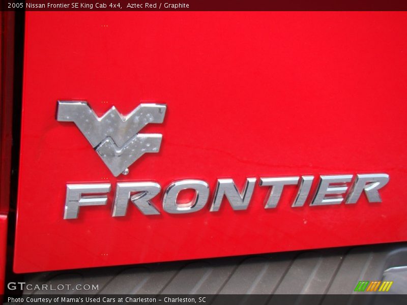 Aztec Red / Graphite 2005 Nissan Frontier SE King Cab 4x4