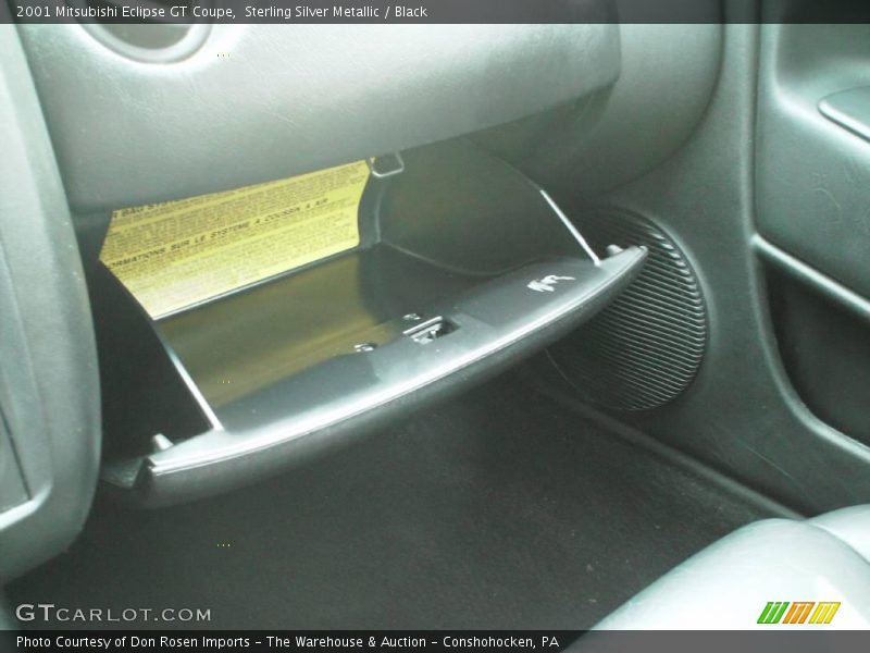 Sterling Silver Metallic / Black 2001 Mitsubishi Eclipse GT Coupe